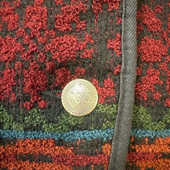 Vintage Woolrich Blanket Jacket Southwestern Navajo Wool Blend Womens S - Picture 8 of 12